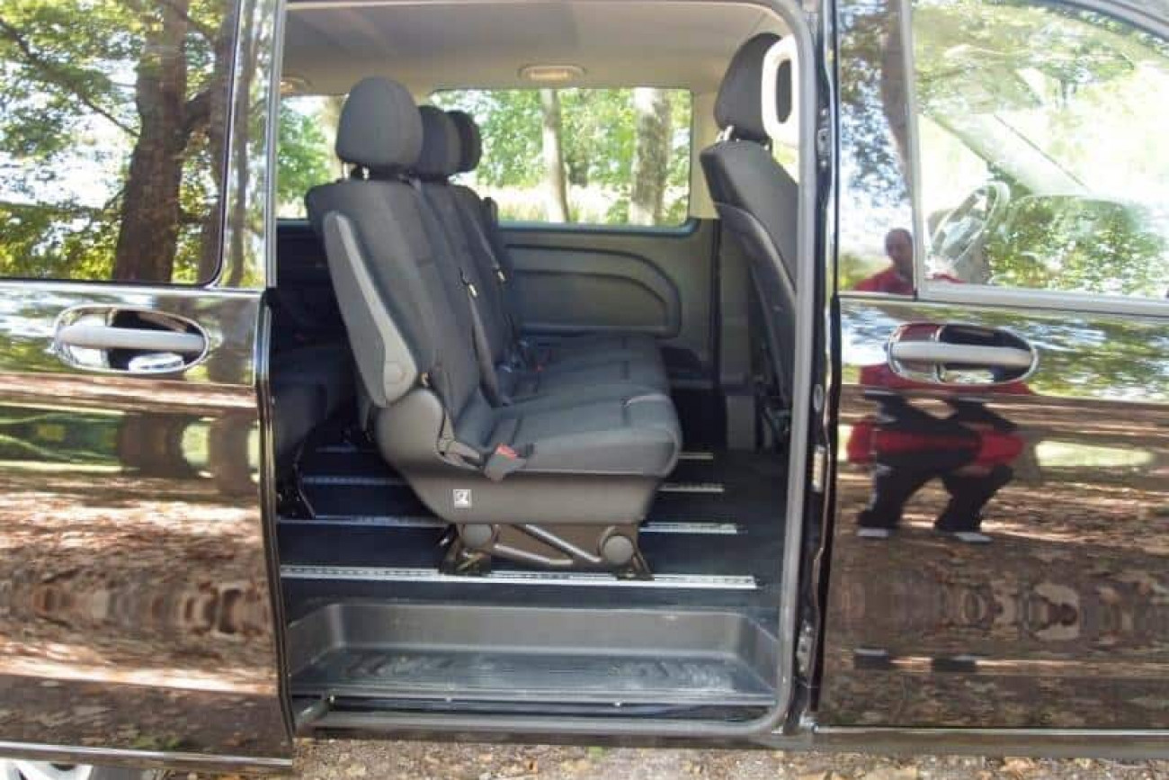 Interior Vehículo Mercedes